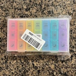 Weekly Pill Organizer - Three Times-A-Day - 7 Day Pill Box